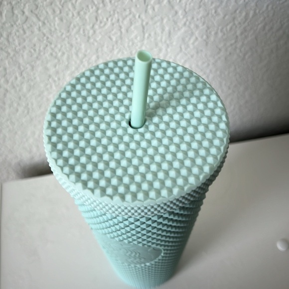 Starbucks Venti Matte Green Studded Tumbler - Picture 3 of 5